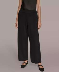 Pantalones suéter Pull-On para Mujer | Donna Karan New York - Product Image 1