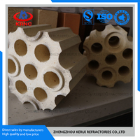 Brique de contrôle à haute teneur en alumine pour poêle à soufflage chaud-Capacité de stockage thermique élevée et excellente résistance au fluage