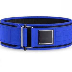 Adjustable Nylon Waist Support Belt with Buckle Closure for Strength <b>Training</b> and <b>Weight</b> Lifting Unisex Breathable Design - Product Image 3