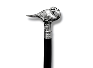 Handcrafted Black Wooden <b>Walking</b> Cane with Ornate Bird Head Handle Decorative Wood <b>Walking</b> <b>Stick</b> <b>for</b> <b>Men</b> and Women Vintage Style - Product Image 4