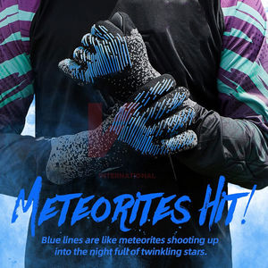 Guantes de Portero de Fútbol Profesionales con Protección para los Dedos, Palma de Látex con Agarre, Transpirables, para Hombres, Mujeres y Niños - Product Image 3