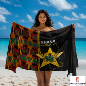 Premium Custom Polynesian Sarong Hawaiian Pareo Lightweight Beach Wrap Tropical Resort Wear OEM ODM Supplier - Product Image 2