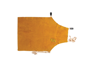 ผ้ากันเปื้อนนิรภัย Holy Signs International HSI-2002 สีเหลืองหนังกลับ สายรัดปรับได้ ทนความร้อน 250C-400C ระดับป้องกันไฟไหม้ - Product Image 3
