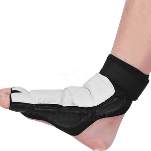 Protège-pieds de Taekwondo en cuir écologique, légers, personnalisables, faciles à porter, confortables, pour l'entraînement aux arts martiaux - Product Image 4