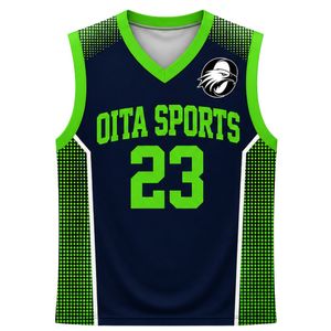 Camiseta de baloncesto para hombre y mujer, camiseta de manga corta verde y negra, uniforme atlético cómodo y transpirable para juego de baloncesto - Product Image 1