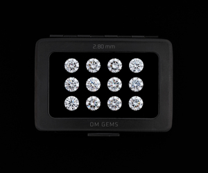 Diamant de laboratoire cultivé, taille ronde, 1,0 CT, 2,7 - 2,8 MM, diamant brillant rond CVD-HPHT, diamant blanc de laboratoire pour la fabrication de bijoux - Product Image 4