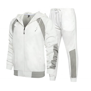 Chándal con Capucha para Hombre, Color Personalizado, Sudadera con Cierre Frontal y Bolsillos Laterales, Ropa Casual de Otoño, Corte Regular - Product Image 3