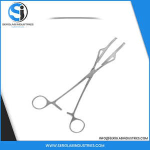 Pinza de trasplante hepático KLINTMALM de acero inoxidable de alta calidad, profesional, para cirugía ortopédica, en oferta. - Product Image 6
