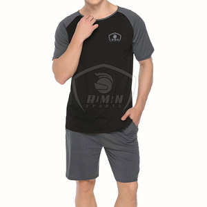 Ensemble T-shirt et short pour homme, toutes tailles disponibles, léger, confortable, respirant, vêtements décontractés - Product Image 5