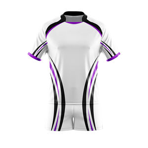 Nuevo Diseño de Uniforme de Rugby Transpirable Unisex, Conjunto Personalizado Sublimado, Camiseta OEM ODM, Ropa de Equipo de Alta Calidad, Súper Elástica - Product Image 4