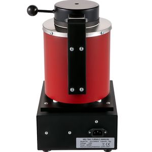 Fornace per Fusione dell'Oro 1350W Digitale Elettrica con Capacità 1kg/3kg in Ceramica, Temperatura Massima 2102 Fahrenheit per Fusione di Metalli - Product Image 2