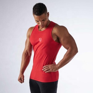 Venta al por mayor personalizado en blanco de talla grande camiseta sin mangas Muscle Running Gym Tank Top Hombres - Product Image 2