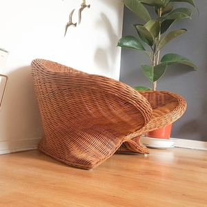 Silla de meditación de ratán ecológica de primera calidad, sillas de yoga tipo lotus, precio mayorista más bajo - Product Image 4