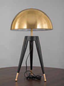 Lampe de table moderne personnalisée en métal abat-jour blanc pour la décoration de la maison, du salon, du lit, tout type de montage EU CE décoratif électrique solaire - Product Image 2