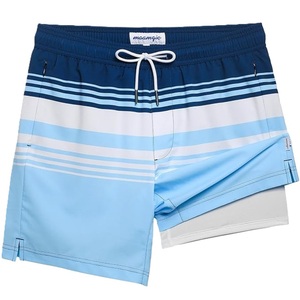 Shorts d'été en polyester ou nylon élastique, imprimé AOP, shorts de bain à séchage rapide, style décontracté, taille tissée avec cordon de serrage, en provenance du Bangladesh. - Product Image 2