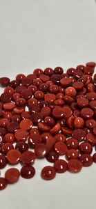 Coral Rojo Natural Italiano, Corte Brillante Redondo, Calidad Fina AAA, Gema Suelta para Joyería, Precio al por Mayor - Product Image 5