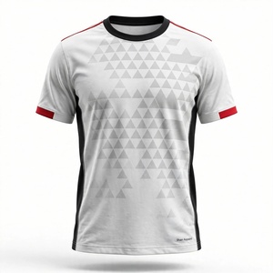 Maillot de football personnalisé pour homme, sublimation, protection UV UPF 50+, antibactérien, séchage rapide, 100% polyester, manches courtes - Product Image 6