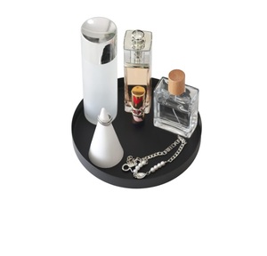 ถาดเสิร์ฟทรงกลมโลหะทองเหลืองตอกลายคุณภาพสูงสำหรับเคาน์เตอร์ครัว โรงแรม ร้านอาหาร - Product Image 6