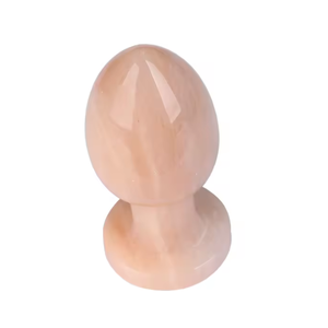 Huevo vaginal de aventurina naranja de alta calidad, cristal curativo, huevo yoni para mujeres, ejercicio de Kegel, piedra preciosa natural, venta al por mayor. - Product Image 6