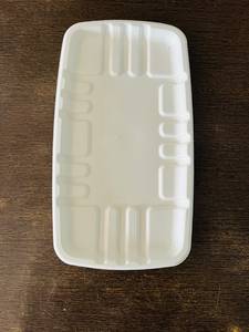 Export Quality Microwave Safe Sugarcane Bagasse Food Tray 10x6 Inch Disposable Packaging Solution Fresh Meat and Seafood Trays - Product Image 1