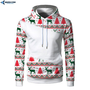 Sudadera con Capucha Unisex, Tejido Sólido, Corte Regular, Ropa Casual de Invierno, 100% Poliéster, Bolsillo, Secado Rápido, DAIZEN STAR - Product Image 5