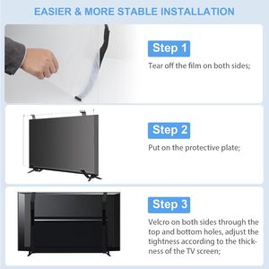 <span class=keywords><strong>Film</strong></span> de <span class=keywords><strong>protection</strong></span> d'<span class=keywords><strong>écran</strong></span> de télévision en acrylique durable au prix d'usine pour téléviseurs LED de 32, 40, 55, 65, 75 pouces, <span class=keywords><strong>protection</strong></span> en verre - Product Image 4