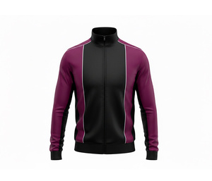 Chaqueta Deportiva Sublimada con Cierre Completo y Estampado Personalizado, Ropa Deportiva para Correr y Hacer Ejercicio, Cálida, Transpirable y de Secado Rápido |   Tallas Hombre Mujer Juvenil - Product Image 2
