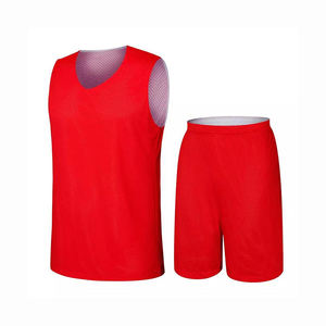 Nouvelle conception, uniforme de basket-ball pour jeunes en taille plus, couleur unie, tissu respirant, haute qualité, prix abordable - Product Image 1