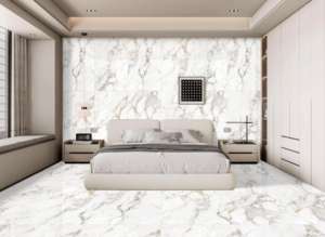 Carreaux de porcelaine brillants élégants de qualité supérieure, format grand carrelage 800x1600, 1200x1800, 750x1500 mm, pour intérieur de luxe - Product Image 6