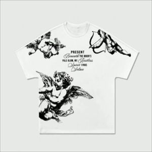 T-shirt Homme Oversize en Coton Éponge 100% de Haute Qualité, Style Streetwear, Écologique, Impression Personnalisée, OEM - Product Image 6