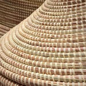 Cesto para la ropa sucia tejido a mano con asas, cesta de almacenamiento hecha a mano, venta al por mayor, ecológico, hecho en Vietnam - Product Image 3