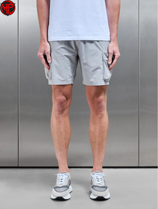 Custom Gym Workout Side Big Pockets Sports Breathable Casual Cotton Soft Cargo Shorts for Men Windbreaker Shorts - Product Image 5