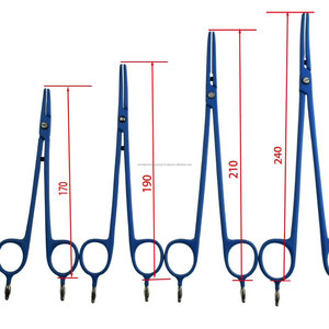 คีมหนีบห้ามเลือดไฟฟ้า World Precision Surgical Class II ขนาด 170 มม.-240 มม. สีน้ำเงิน ทำจากสแตนเลส สำหรับใช้ในศัลยกรรมหู คอ จมูก และศัลยกรรมตกแต่ง - Product Image 1