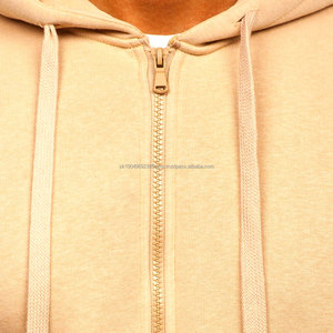 Sudaderas con Capucha de Alta Calidad para Hombre, Personalizadas al por Mayor, con Cierre Completo, de Algodón y Felpa, Lisas y Teñidas, para Invierno - Product Image 5