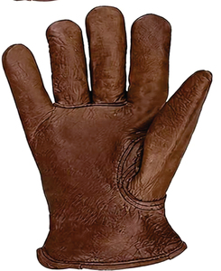 Men's Water Resistant Cowhide Leather Work Gloves Safety Cuff 2 Mil Thickness <b>10</b> <b>Inch</b> for Construction Gardening Shrink - Product Image 3