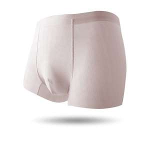 Calzoncillos Boxer de Algodón y Elastano Transpirables, Tejido Elástico de Algodón, Ajuste Cómodo para Hombre, Uso Diario Informal - Product Image 3