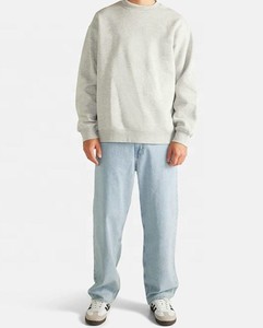 Vaqueros de mezclilla de corte holgado estilo japonés Hip Hop con puntos oscuros para hombre, tiro medio con logo bordado - Product Image 2