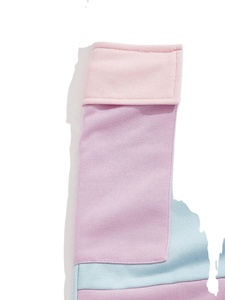 Pantalon de survêtement skinny personnalisé pour hommes avec rayure à cordon de serrage en polyester pantalon de survêtement en polaire à la mode empilé - Product Image 5