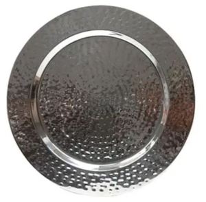 Plato de exhibición de metal multifuncional para accesorios de cocina, plato de servicio para camareros, plato de exhibición de acero inoxidable - Product Image 4