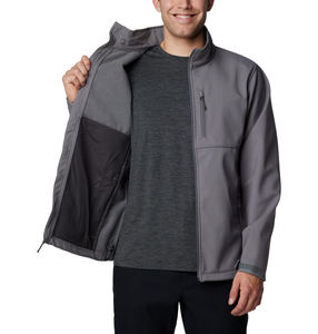 Chaqueta Softshell para Hombre, Nueva Colección 2026, Color Sólido, Servicio OEM, Ligera, con Cierre, para Invierno - Product Image 6
