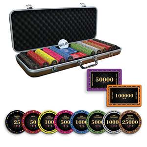 แหวนเฟียสต้า10/20ชิพโป๊กเกอร์เซรามิก10G 300/500ชิ้นพร้อมถาด - Product Image 1