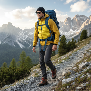 <strong>Men</strong> Hot Seller Insulated Windproof Zipper <strong>Lightweight</strong> Softshell Hybrid <strong>Jackets</strong> <strong>for</strong> Hiking Outdoor Activity 4 Seasons Midlayer - Product Image 2