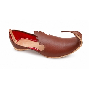 Chaussures Khussa pour hommes faites à la main - Cuir véritable de haute qualité, semelle extérieure personnalisable, couleur et taille au choix, utilisation intérieure et extérieure, mariage - Product Image 4