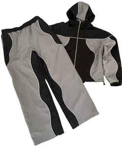 Custom Logo Waterproof Breathable Eco-Friendly Lightweight <b>Wind</b> <b>Breaker</b> Men Track Suits Outdoor Regular Fit 100% Tracksuit - Product Image 1