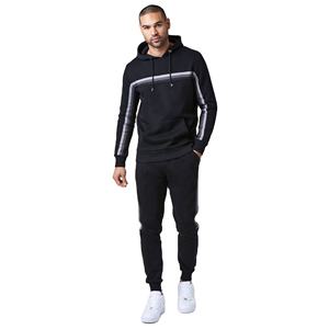 2024 Customized Men's Casual Cargo Hip Hop Style Fleece Tracksuits Winter Sports Printed Pattern Embroidered - Product Image 1