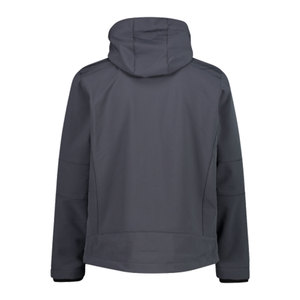 OEM/ODM Wholesale Men Hooded Fleece Softshell <b>Jacket</b> Winter Outdoor Zipper Closure Regular Fit Men's Tactical Softshell <b>Jackets</b> - Product Image 6