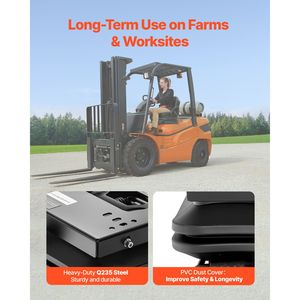 Kit di Sospensione Universale per Sedile con Binario Scorrevole e Copertura Antipolvere, Compatibile con Parti e Accessori per Tosaerba - Product Image 4