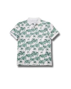 Polo en tissu tricoté léger à impression numérique de qualité supérieure, séchage rapide, absorption de la transpiration, coupe ajustée, tenue élégante pour tous les jours - Product Image 1