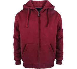 Sweat à capuche polaire pour homme Yasumond, 100 % coton, écologique, coupe oversize, chaud, pour l'automne - Product Image 1