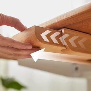 Organisateur de tiroir sous bureau en bois fait main de qualité supérieure pour usage professionnel, disponible pour une livraison mondiale - Product Image 4